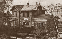 Bahnhof um 1911