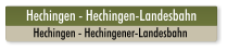 Hechingen - Hechingen-Landesbahn Hechingen - Hechingener-Landesbahn