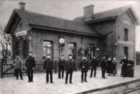 Bahnhof 1891